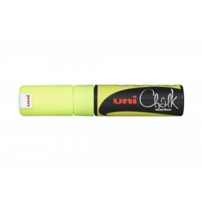 Μαρκαδόρος Κιμωλίας Uni Chalk Marker Fluo Yellow _CM140109